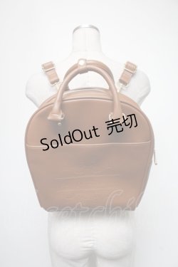 画像1: m petit by misako / ショルダーバッグ  ブラウン S-25-02-15-016-LO-BG-AS-ZS