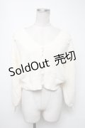 F&A / ローズ刺繍ニットカーディガン  キナリ S-25-02-15-025-LO-TO-HR-ZS