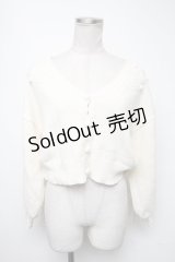 F&A / ローズ刺繍ニットカーディガン  キナリ S-25-02-15-025-LO-TO-HR-ZS