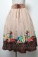 画像1: axes femme POETIQUE / ディズニー バンビ/スカート  ベージュ S-25-02-17-1053-AX-SK-AS-ZT180 (1)