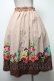 画像2: axes femme POETIQUE / ディズニー バンビ/スカート  ベージュ S-25-02-17-1053-AX-SK-AS-ZT180 (2)