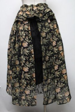 画像2: axes femme / バッスル風デザインスカート M 黒 S-25-02-17-1059-AX-SK-SZ-ZI