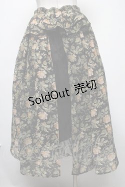 画像2: 【SALE】axes femme / バッスル風デザインスカート M 黒 S-25-02-17-1059-AX-SK-SZ-ZT392