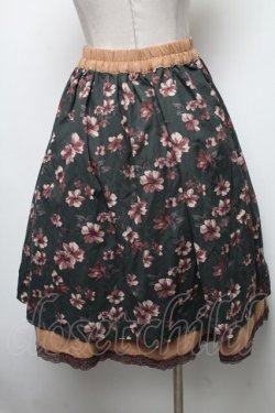 画像2: axes femme / リバーシブルスカート  朱×緑 S-25-02-17-1060-AX-SK-SZ-ZT195