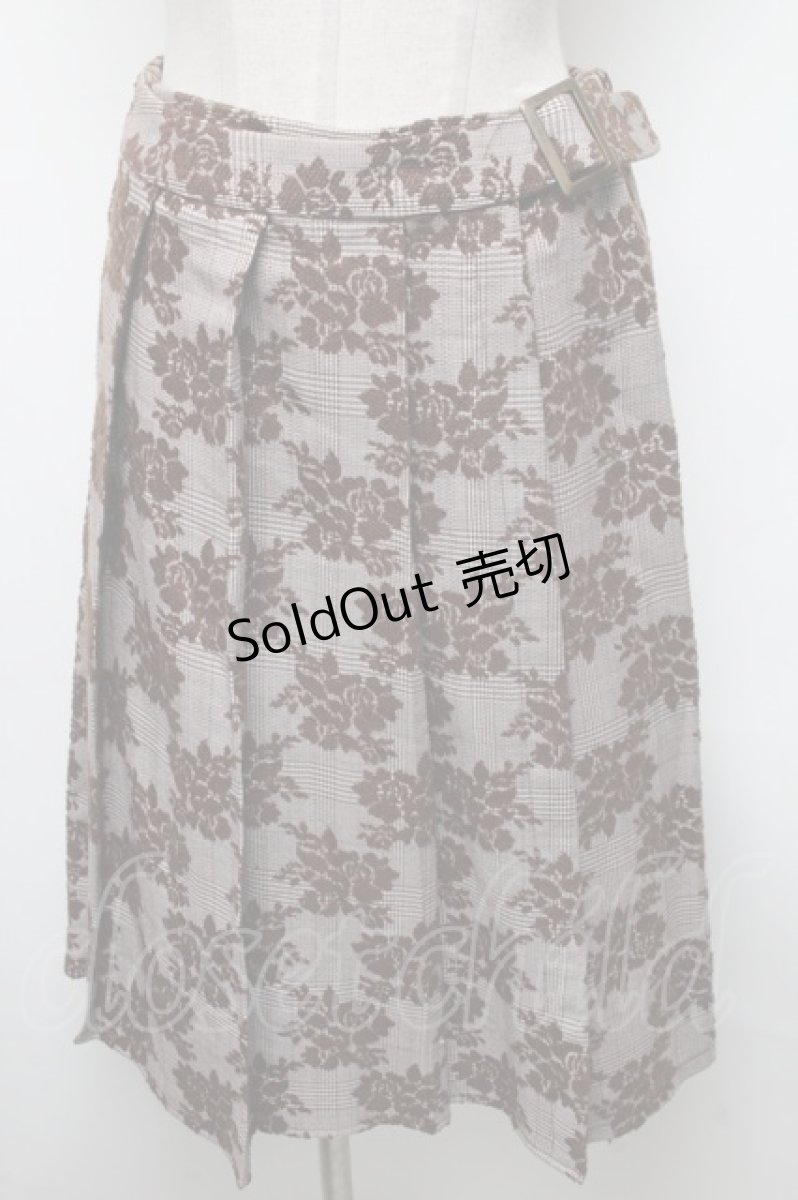画像1: 【SALE】axes femme / ラップパンツ  ブラウン S-25-02-17-1074-AX-PA-AS-ZT195 (1)