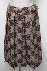 画像1: 【SALE】axes femme / ラップパンツ  ブラウン S-25-02-17-1074-AX-PA-AS-ZT195 (1)