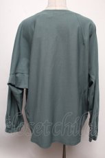 画像2: 【SALE】axes femme / アソートロゴドルマンTシャツ  グリーン S-25-02-17-023-AX-TS-HR-ZT153 (2)