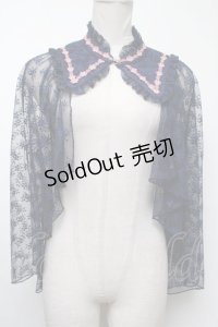 axes femme kawaii / ブルーミングレースケープ  紺 S-25-02-17-030-AX-JA-HR-ZS