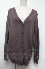 画像1: 【SALE】axes femme / ハリー・ポッター前後カーディガン  グレー S-25-02-17-034-AX-BL-AS-ZT361 (1)