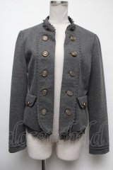 axes femme / ナポレオン風カットジャケット M グレー S-25-02-17-035-AX-JA-SZ-ZT343