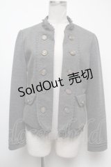 axes femme / ナポレオン風カットジャケット M グレー S-25-02-17-035-AX-JA-SZ-ZT343
