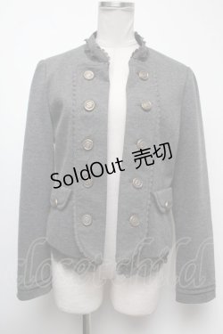 画像1: axes femme / ナポレオン風カットジャケット M グレー S-25-02-17-035-AX-JA-SZ-ZT343