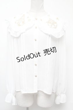 画像1: 【SALE】axes femme Kawaii / 【Disney】ファンタジア/ブラウス  白 S-25-02-17-004-AX-BL-HR-ZT497