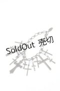 Moi-meme-Moitie / M+ROSEｘ十字架ブレスレット   S-25-02-19-001-MO-AC-HR-ZS