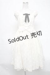 Angelic Pretty / フロッキーDot Frillジャンパースカート  キナリ S-25-02-19-060-AP-OP-HR-ZS