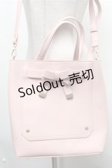 m petit by misako / AMマエリボン2WAYバッグ  ピンク S-25-02-19-005-LO-BG-HR-ZS