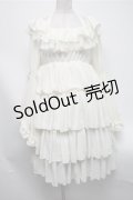 Vallee lys / Coquelicot Dress ミディアム丈  キナリ S-25-02-19-046-GO-OP-HR-ZS
