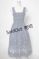 Secret Honey / マリンシャーリングマキシワンピース  紺 S-25-02-21-055-CA-OP-AS-ZS