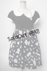 Angelic Pretty / Fancyホスピタルカットワンピース  黒 S-25-02-21-062-AP-OP-HR-ZS