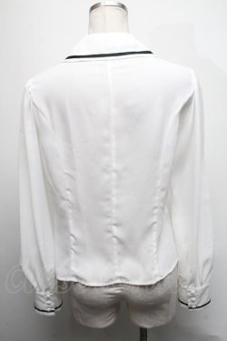 画像2: Innocent World White / リボンタイ付きブラウス  白 S-25-02-21-022-IW-BL-AS-ZS