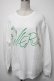 画像1: NieR Clothing / プリントトレーナー  白 S-25-02-21-026-PU-TO-HR-ZY (1)