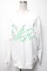 画像1: NieR Clothing / プリントトレーナー  白 S-25-02-21-027-PU-TO-HR-ZY (1)