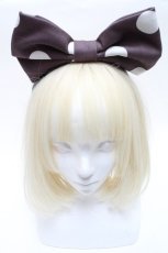 画像4: 【SALE】Secret Honey / ポルカドットワンピース（ミニーver）  グレー S-25-02-25-062-CA-OP-AS-ZT067 (4)
