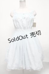 Secret Honey / スケッチアートワンピース(エルサver.)  サックス S-25-02-25-067-CA-OP-HR-ZS