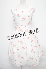 mille fille closet by LODISPOTTO / Sweet Cherryワンピース M アイボリー S-25-02-25-071-LO-OP-SZ-ZS