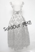 Amavel / Oriental Arabesqueロングスカート  黒ｘゴールド S-25-02-25-072-CA-SK-HR-ZS