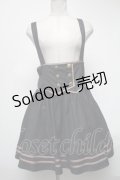 Blue rouge / サスペンダースカート  紺 S-25-02-25-075-CA-SK-AS-ZT029