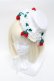 画像1: Angelic Pretty / おめかしBerry編みぐるみミニHat  白 S-25-02-25-004-AP-AC-HR-ZS (1)