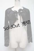 metamorphose / ベロアボレロ  黒 S-25-02-27-056-ME-TO-AS-ZT048