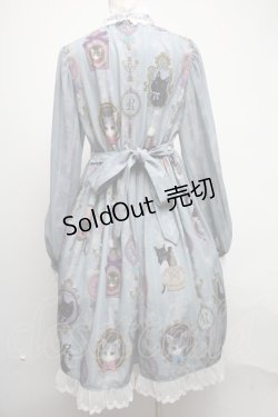 画像2: Royal Princess Alice / Perfume Catワンピース  ブルーグレー S-25-02-27-060-LO-OP-AS-ZS