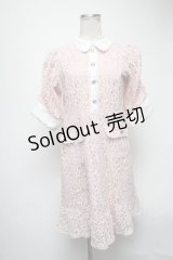 Deary / レースワンピース  ピンク S-25-02-27-063-LO-OP-AS-ZS