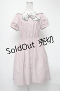 axes femme POETIQUE / レース襟ワンピース  ピンク S-25-02-27-064-AX-OP-AS-ZS