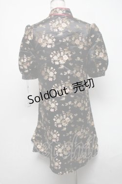 画像2: Jamie エーエヌケー / チャイナワンピース  黒 S-25-02-27-070-LO-OP-AS-ZS