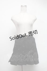 evelyn / ストーンスカート  黒 S-25-02-27-086-LO-SK-AS-ZS
