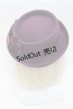画像4: 星箱works / 魔女の庭 魔法の果実 ベルベットリボン帽子  パープル S-25-02-27-008-PU-AC-AS-ZS