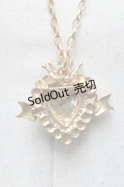 画像3: MILK / Sweet Heartブローチネックレス  黒ｘゴールド S-25-02-27-015-ML-AC-AS-ZS