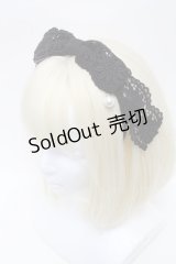 Angelic Pretty / Grace Laceカチューシャ  黒 S-25-02-27-004-AP-AC-AS-ZS