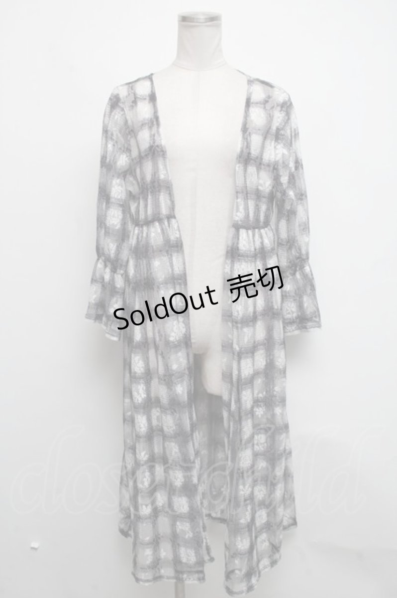 画像1: axes femme / レースガウン  黒 S-25-03-01-059-AX-TS-ET-ZI (1)