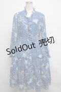 MILK / ヘブンリーシャドウドレス  ブルー S-25-03-01-061-ML-OP-HR-ZS