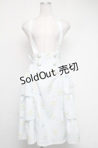 MIHO MATSUDA / [CINNAMOROLLコラボ]スカート  サックス S-25-03-01-076-GO-BL-HR-ZS