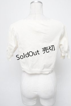画像2: Leur Getter / CD リボンボレロ  オフ S-25-03-01-028-LU-TO-AS-ZS