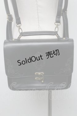 画像1: axes femme POETIQUE / 猫刺 2wayバッグ  黒 S-25-03-01-004-AX-OP-HR-ZS