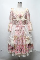 画像1: Angelic Pretty / Rose Museum Dress  ピンク S-25-03-02-059-AP-OP-HR-ZS (1)