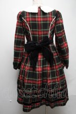 画像2: Angelic Pretty / Britishタータンワンピース  赤 S-25-03-02-063-AP-OP-HR-ZT407 (2)