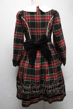 画像2: Angelic Pretty / Britishタータンワンピース  赤 S-25-03-02-063-AP-OP-HR-ZS