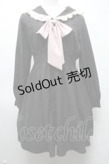 Ank Rouge / セーラーワンピース  黒 S-25-03-02-068-CA-OP-AS-ZS